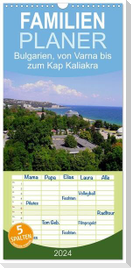 Familienplaner 2024 - Bulgarien, von Varna bis zum Kap Kaliakra mit 5 Spalten (Wandkalender, 21 x 45 cm) CALVENDO