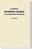 Qualitative Analyse auf präparativer Grundlage