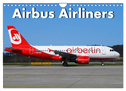 Airbus Airliners (Wandkalender 2024 DIN A4 quer), CALVENDO Monatskalender