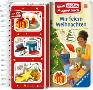 Foje, Ines. Mein großes Magnetbuch - Wir feiern Weihnachten: Mit 22 Magneten. Ravensburger Verlag, 2026.