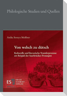 Von welsch zu dütsch