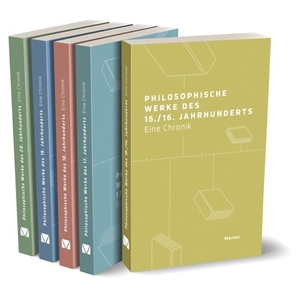 Regenbogen, Arnim (Hrsg.). Chronik der philosophischen Werke (Set) - Von der Erfindung des Buchdrucks bis ins 21. Jahrhundert. Meiner Felix Verlag GmbH, 2025.