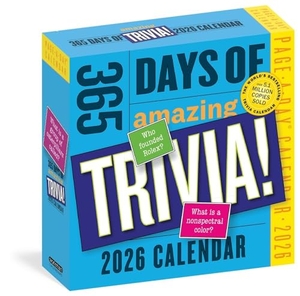 Workman Calendars. 365 Days of Amazing Trivia Page-A-Day(r) Calendar 2026 - The World's Bestselling Trivia Calendar. Workman Publishing, 2025.