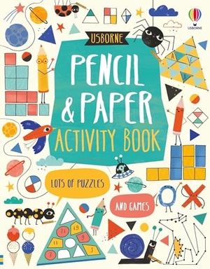 Maclaine, James / Cook, Lan et al. Pencil and Paper Activity Book. Usborne Books, 2024.