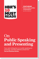 HBR's 10 Must Reads on Public Speaking and Presenting (with featured article "How to Give a Killer Presentation" By Chris Anderson)