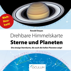 Stoyan, Ronald. Drehbare Himmelskarte Sterne & Planeten. Oculum-Verlag, 2021.