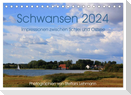 Schwansen 2024. Impressionen zwischen Schlei und Ostsee (Tischkalender 2024 DIN A5 quer), CALVENDO Monatskalender
