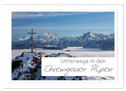 Unterwegs in den Chiemgauer Alpen (Wandkalender 2024 DIN A3 quer), CALVENDO Monatskalender