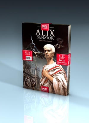 Mangin, Valérie. Alix Senator Adventspaket: Der Start der historischen Comic-Serie - Die ersten drei Alben zum Kennenlernen. Splitter Verlag, 2026.
