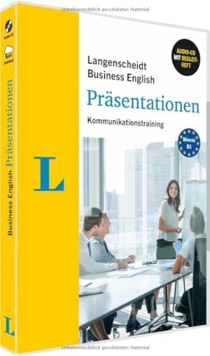 Langenscheidt Business English Präsentationen. Kommunikationstrainer. Mp3-CD. Langenscheidt bei PONS, 2021.
