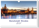 Barockstadt Dresden (Wandkalender 2025 DIN A4 quer), CALVENDO Monatskalender