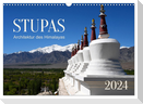 Stupas ¿ Architektur des Himalayas (Wandkalender 2024 DIN A3 quer), CALVENDO Monatskalender