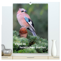 Vögel im heimischen Garten (hochwertiger Premium Wandkalender 2025 DIN A2 hoch), Kunstdruck in Hochglanz