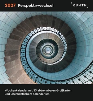 Perspektivwechsel - KUNTH Postkartenkalender 2027 - Hochwertiger Tischkalender mit 53 traumhaften Grußkarten (auch zum Aufhängen). Kunth GmbH Kalender, 2026.