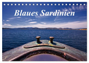 Blaues Sardinien (Tischkalender 2025 DIN A5 quer), CALVENDO Monatskalender