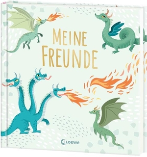Meine Freunde (neu) - Drachen - Wunderschönes Eintragbuch für die besten Freund*innen aus der Grundschule - Das perfekte Geschenk für Kinder ab 6 Jahren. Loewe Verlag GmbH, 2026.