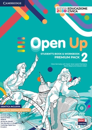 Kennedy, Clare. Open Up Level 2 Student's Book and Workbook Combo Premium Pack. Cambridge University Press, 2021.
