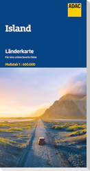 ADAC Länderkarte Island 1:600.000