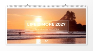 LIFE-IS-MORE 2027 - Panoramakalender XL. Christliche Verlagsges., 2026.