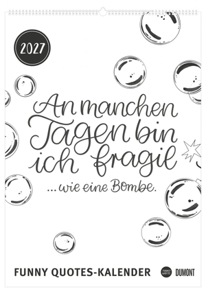 Funny Quotes-Kalender 2027. Neumann Verlage GmbH & Co, 2026.