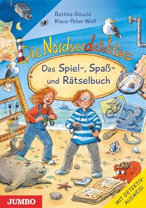 Wolf, Klaus-Peter / Bettina Göschl. Die Nordseedetektive. Das Spiel-, Spaß- und Rätselbuch. Jumbo Neue Medien + Verla, 2021.