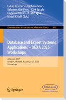 Database and Expert Systems Applications - DEXA 2025 Workshops