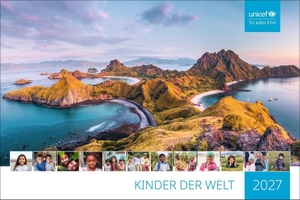 Unicef Posterkalender 2027 - Format 45 x 30 cm. Foto-Wandkalender 2027. Unterstützen Sie das Kinderhilfswerk der Vereinten Nationen im Kampf gegen Kinderarmut. Heye, 2026.
