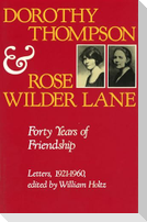 Dorothy Thompson and Rose Wilder Lane