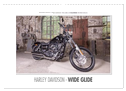 Emotionale Momente: Harley Davidson - Wide Glide (Wandkalender 2025 DIN A3 quer), CALVENDO Monatskalender