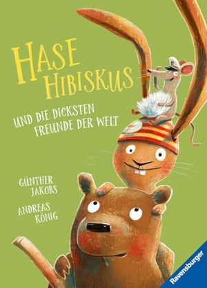 König, Andreas. Hase Hibiskus und die dicksten Freunde der Welt. Ravensburger Verlag, 2020.