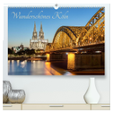 Wunderschönes Köln (hochwertiger Premium Wandkalender 2024 DIN A2 quer), Kunstdruck in Hochglanz