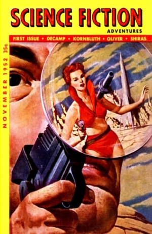 Oliver, Chad / Kornbluth, Cyril et al. Science Fiction Adventures, November 1952. Lulu Press, 2022.