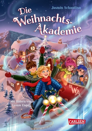 Schaudinn, Jasmin. Die Weihnachtsakademie - Eine funkelnde Weihnachtsgeschichte voller Abenteuerspaß, Nordlichtglanz und zauberhafter Illustrationen für Mädchen und Jungs ab 8. Carlsen Verlag GmbH, 2026.