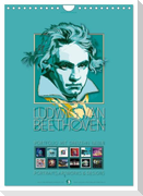 Ludwig van Beethoven - 2024 (Wandkalender 2024 DIN A4 hoch), CALVENDO Monatskalender