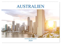 Australien - Australische Metropolen (Wandkalender 2024 DIN A2 quer), CALVENDO Monatskalender