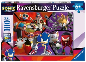 Ravensburger Kinderpuzzle 13383 - Nichts kann Sonic aufhalten - 100 Teile XXL Sonic Prime Puzzle für Kinder ab 6 Jahren. Ravensburger Spieleverlag, 2023.