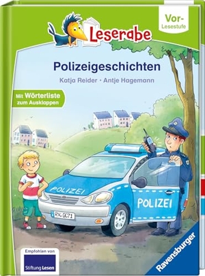 Reider, Katja. Polizeigeschichten - Leserabe ab Vorschule - Erstlesebuch für Kinder ab 5 Jahren. Ravensburger Verlag, 2021.