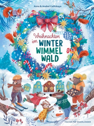 Galitskaya, Anna. Weihnachten im Winterwimmelwald - Ein zauberhaftes Suchbilderbuch für Kinder ab 2 Jahren. Das ideale Geschenk zu Weihnachten und für die Adventszeit. FISCHER Sauerländer, 2026.