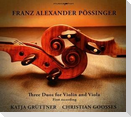 Drei Duos für Violine und Viola
