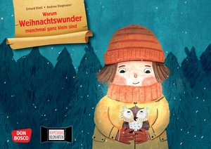 Dietl, Erhard. Warum Weihnachtswunder manchmal ganz klein sind. Kamishibai Bildkartenset - Entdecken- Erzählen - Begreifen: Bilderbuchgeschichten. Bezaubernde Tiergeschichte für den Advent. Don Bosco Medien GmbH, 2026.