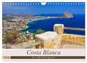 Costa Blanca - Die weiße Küste Spaniens (Wandkalender 2024 DIN A4 quer), CALVENDO Monatskalender