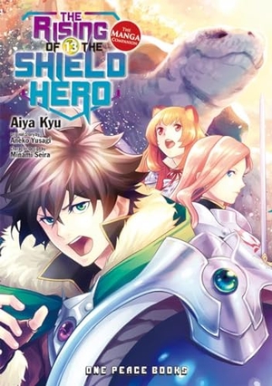 Kyu, Aiya / Aneko Yusagi. The Rising of the Shield Hero Volume 13: The Manga Companion. Social Club Books, 2020.