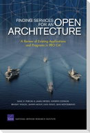 Finding Services for an Open Architecture