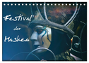 Festival der Masken (Tischkalender 2025 DIN A5 quer), CALVENDO Monatskalender