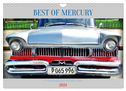 BEST OF MERCURY - US-Straßenkreuzer der 50er Jahre (Wandkalender 2024 DIN A4 quer), CALVENDO Monatskalender