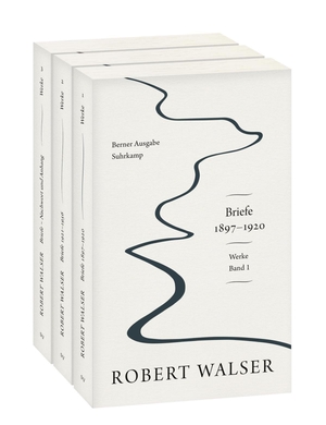 Robert Walser / Peter Stocker / Bernhard Echte / Peter Utz / Thomas Binder. Werke. Berner Ausgabe - Briefe 1-3. Suhrkamp, 2018.