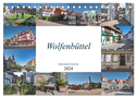 Wolfenbüttel - Historisches Fachwerk (Tischkalender 2024 DIN A5 quer), CALVENDO Monatskalender