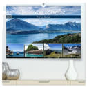 Bellevue Schweiz (hochwertiger Premium Wandkalender 2025 DIN A2 quer), Kunstdruck in Hochglanz
