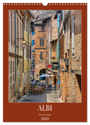Albi - Die rote Stadt (Wandkalender 2024 DIN A3 hoch), CALVENDO Monatskalender