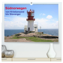 Südnorwegen - von Kristiansand bis Stavanger (hochwertiger Premium Wandkalender 2025 DIN A2 quer), Kunstdruck in Hochglanz